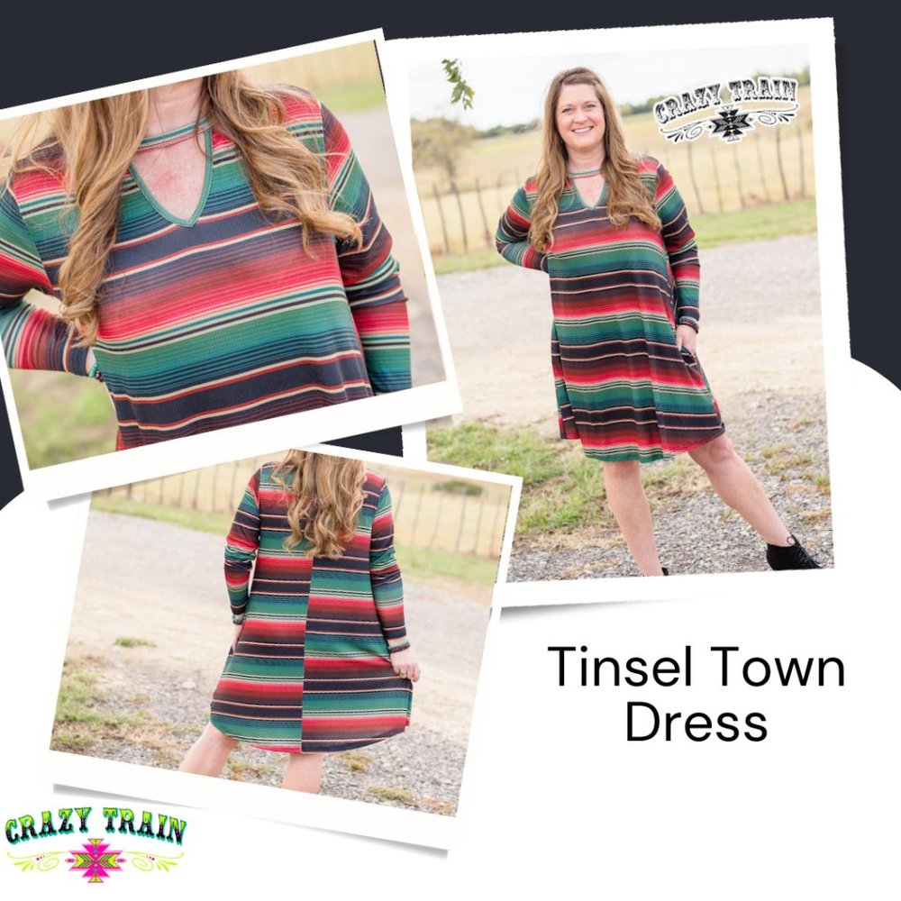 Crazy Train : Tinsel Town Dress